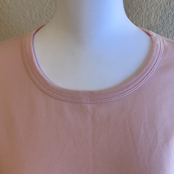 J.Crew long sleeve pale pink top. L - Picture 2 of 3